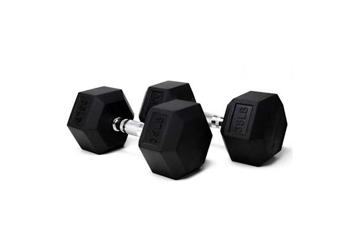 Living.Fit Hex Dumbbells